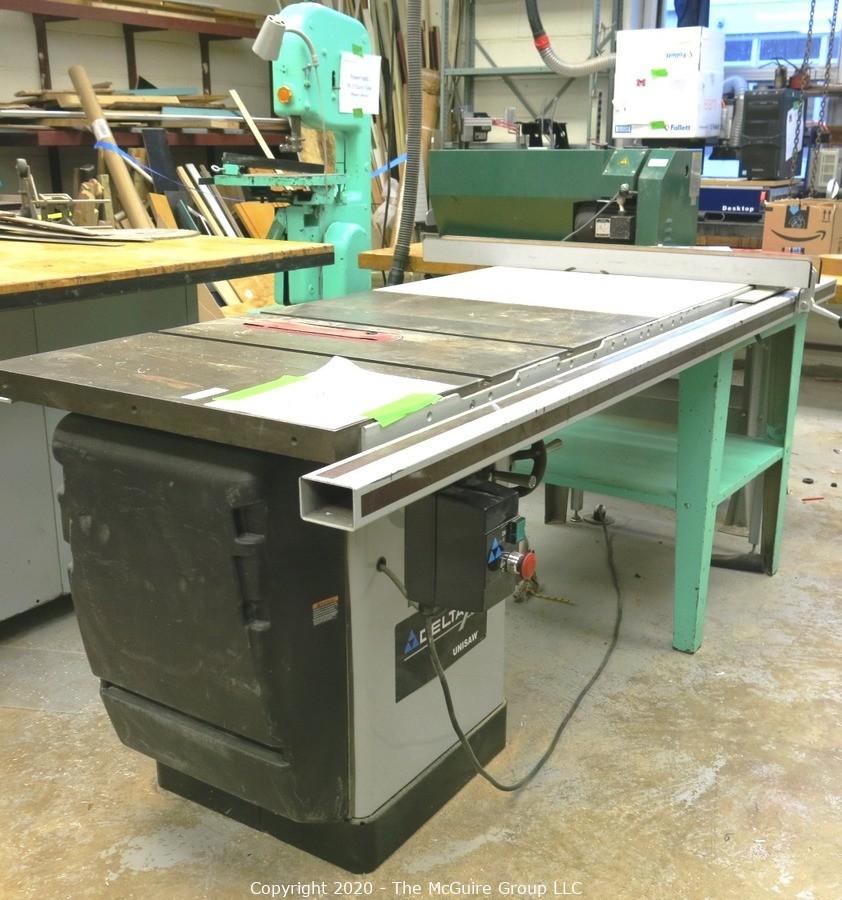 Delta X5 UNISAW Table Saw with metal 