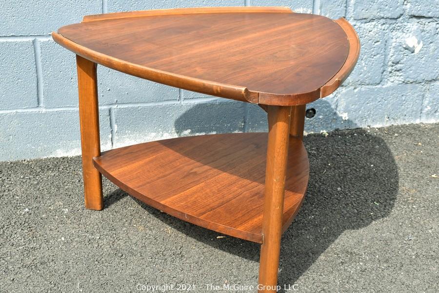The Mcguire Group Llc Auction 126 Fall Mix Of Mid Century Modern Primitives Fine Jewelry Bakelite Vintage Christmauch Much More Item Lane Guitar Pick Coffee Table Vintage Mid Century Lane Guitar Pick, Low Round Coffee Table Melbourne Gumtree