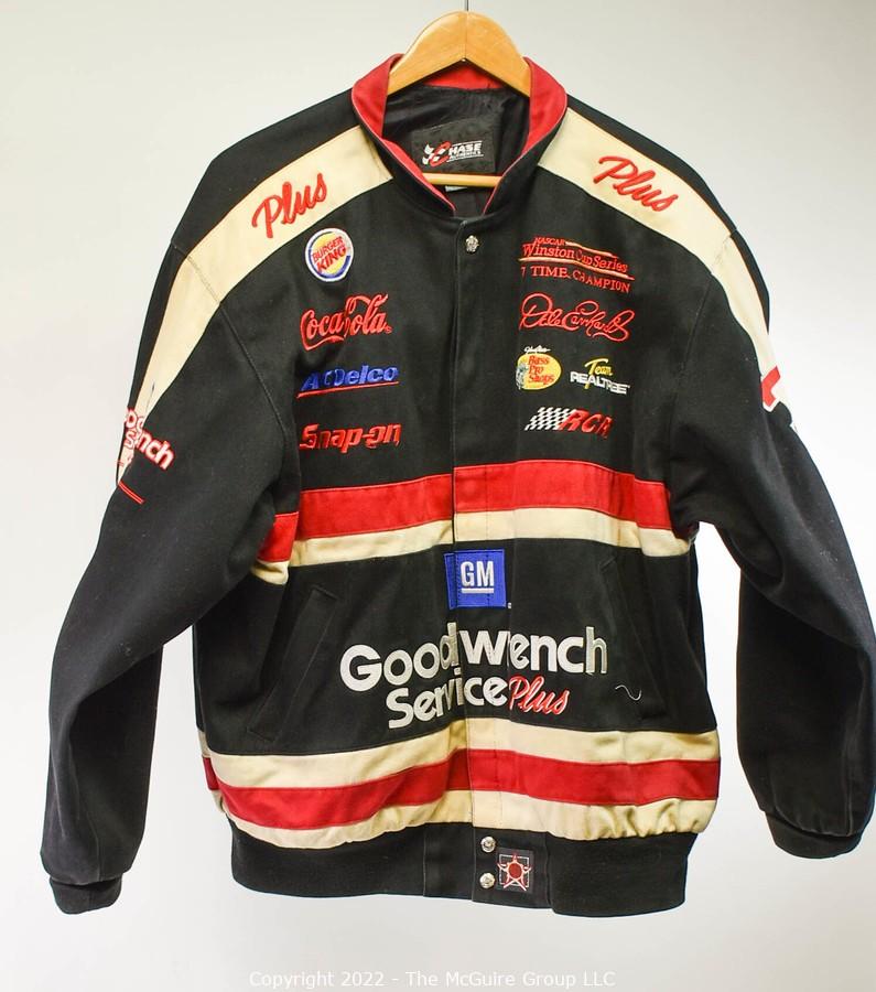Dale Earnhardt NASCAR cloth jacket made 
