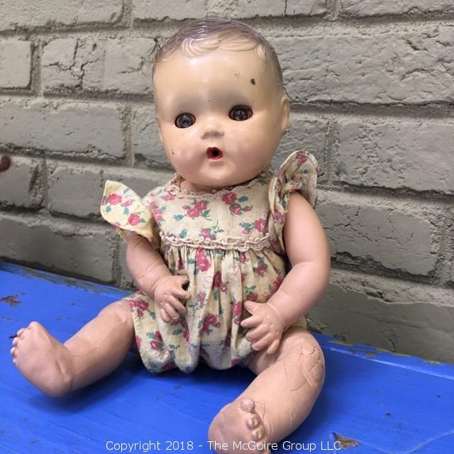 vintage rubber baby dolls